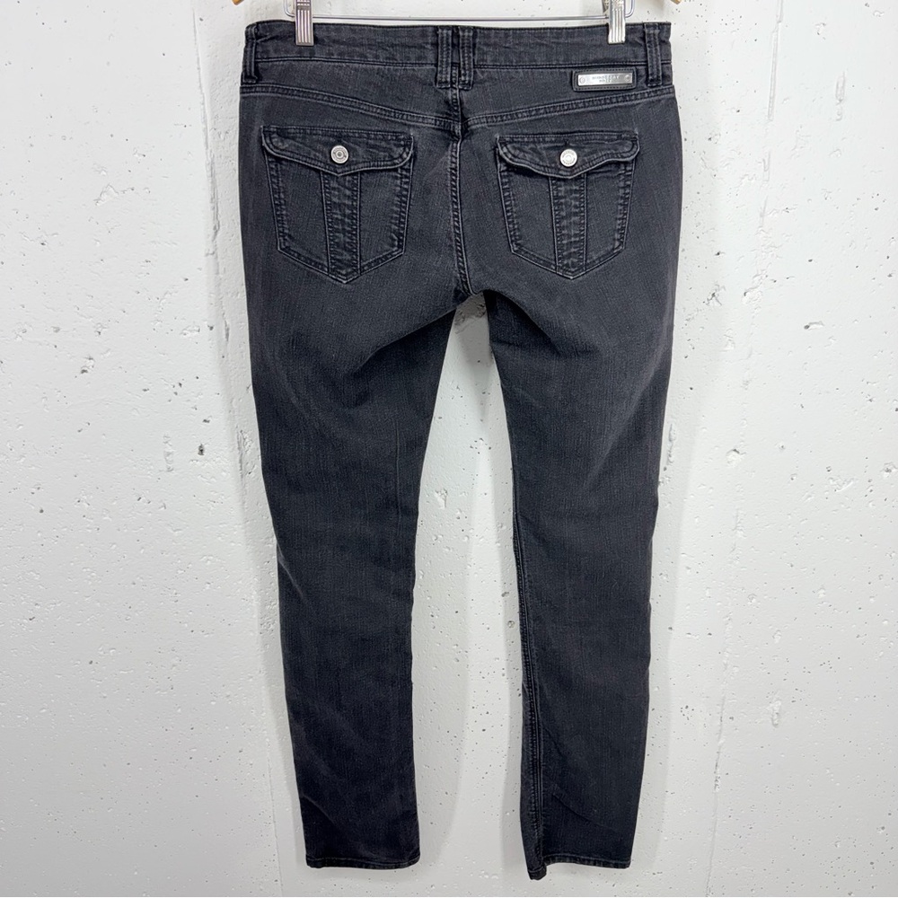 Burberry Brit Women’s size 32 Kensington Washed Black Skinny Leg Stretch Jeans - Picture 3 of 13